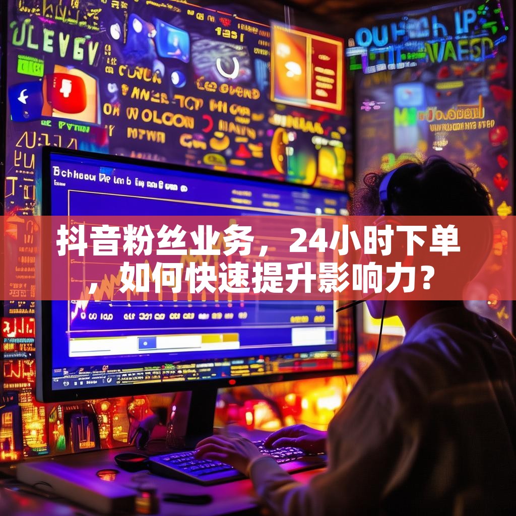 详细阅读:抖音粉丝业务,24小时下单,如何快速提升影响力? 抖音粉丝业务,24小时下单,如何快速提升影响力?