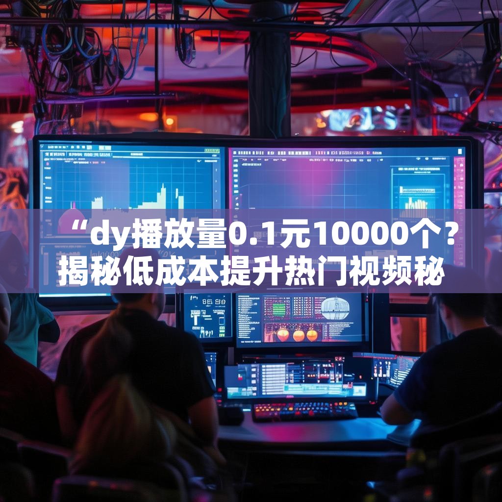 详细阅读:“dy播放量0.1元10000个?揭秘低成本提升热门视频秘诀!” “dy播放量0.1元10000个?揭秘低成本提升热门视频秘诀!”