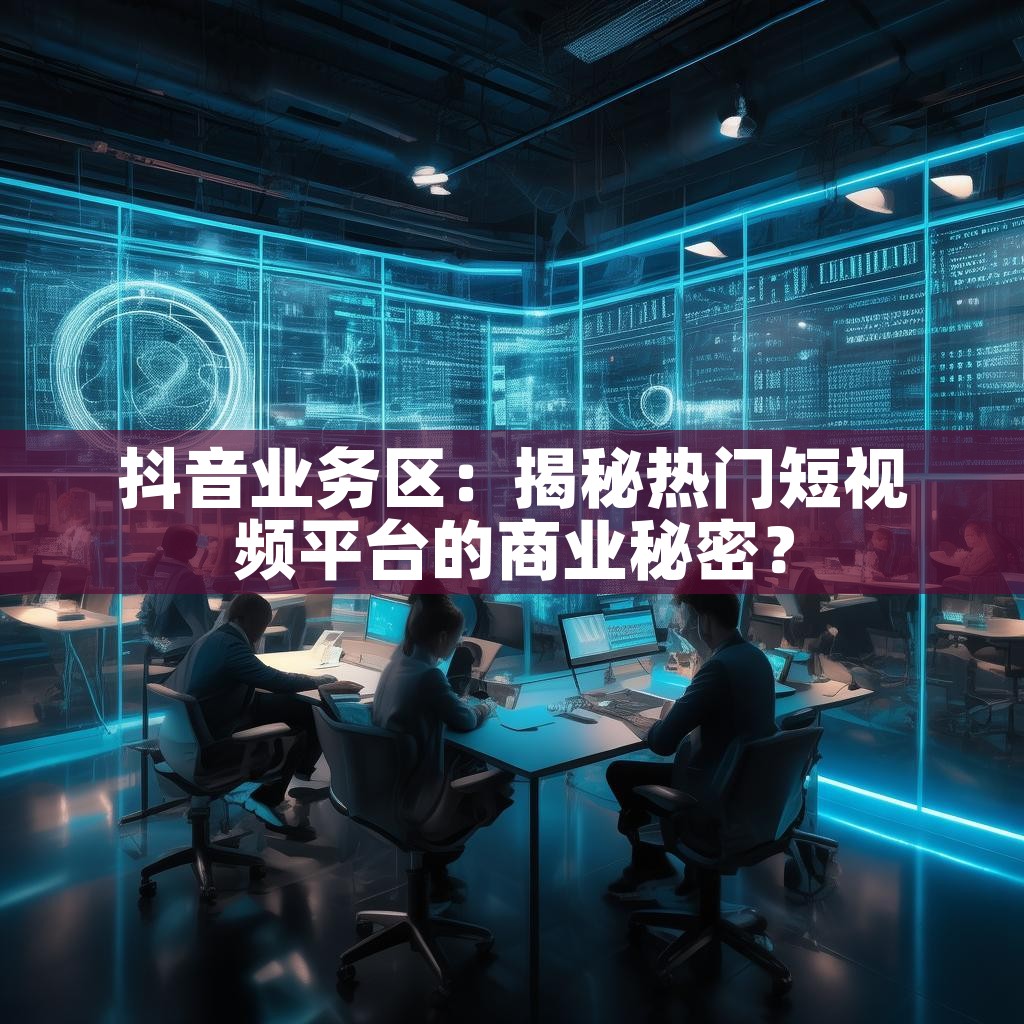 抖音业务区：揭秘热门短视频平台的商业秘密？