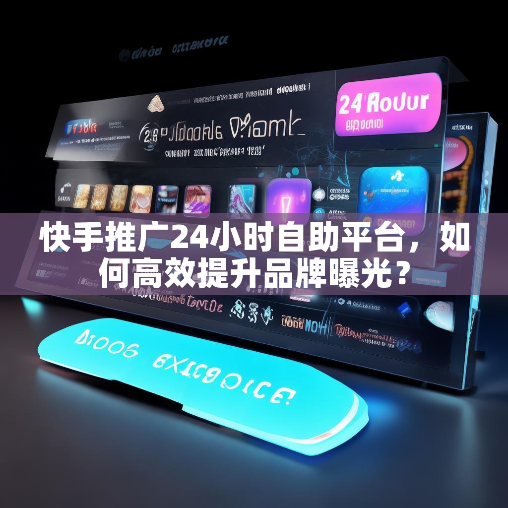 快手推广24小时自助平台，如何高效提升品牌曝光？