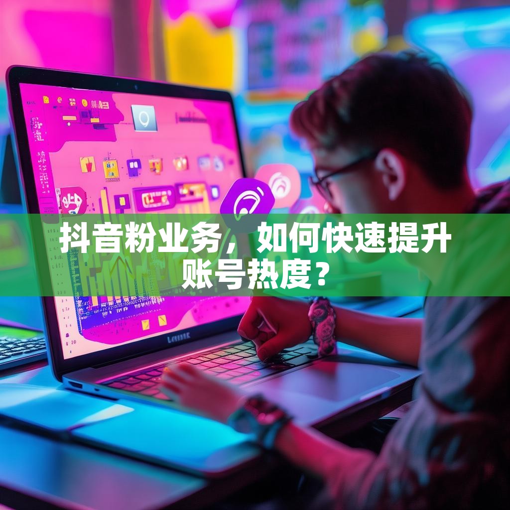 抖音粉业务，如何快速提升账号热度？