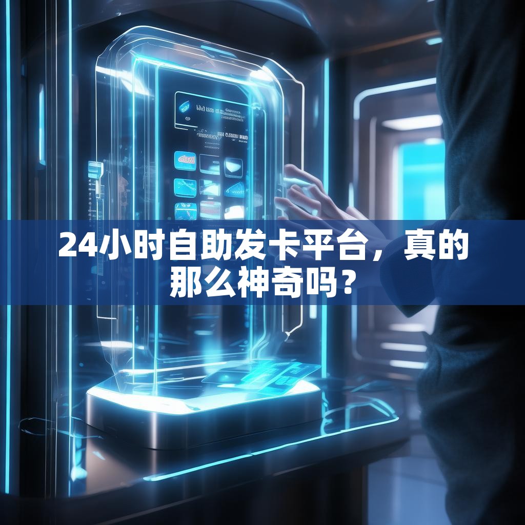 24小时自助发卡平台，真的那么神奇吗？