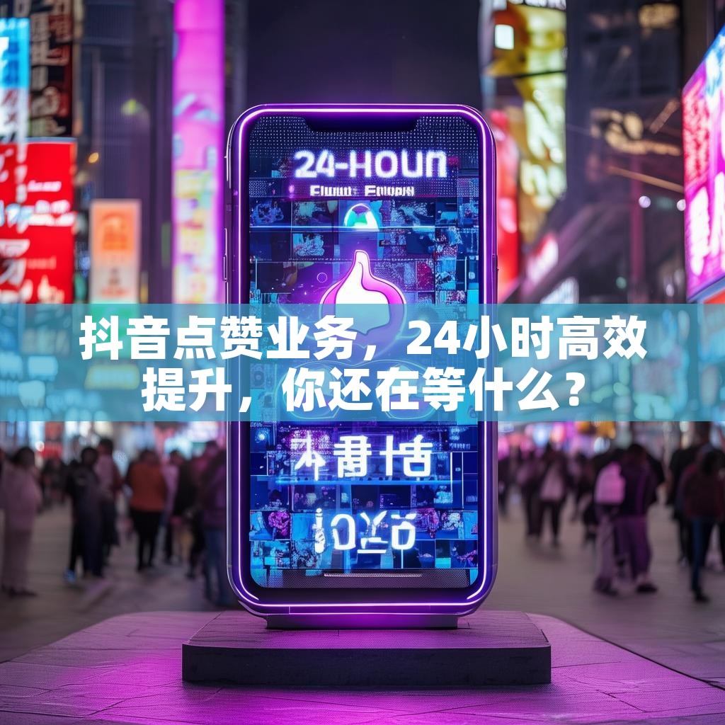 抖音点赞业务，24小时高效提升，你还在等什么？