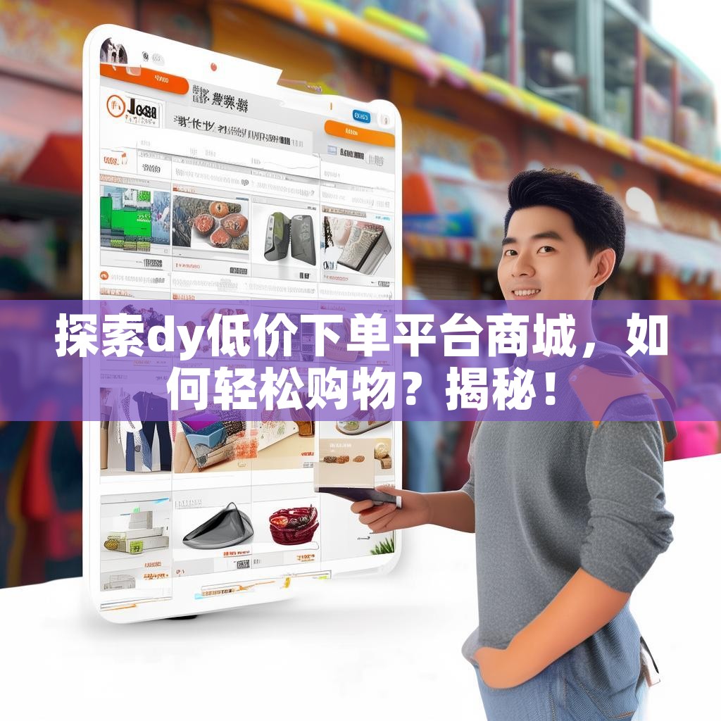 探索dy低价下单平台商城,如何轻松购物?揭秘! 探索dy低价下单平台商城,如何轻松购物?揭秘!