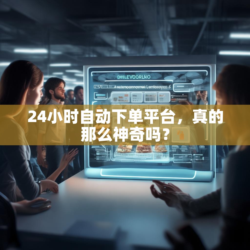 24小时自动下单平台,真的那么神奇吗? 24小时自动下单平台,真的那么神奇吗?
