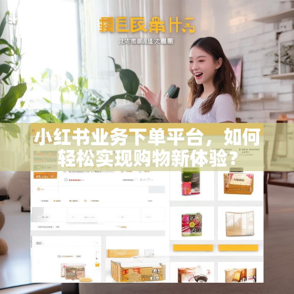 小红书业务下单平台，如何轻松实现购物新体验？