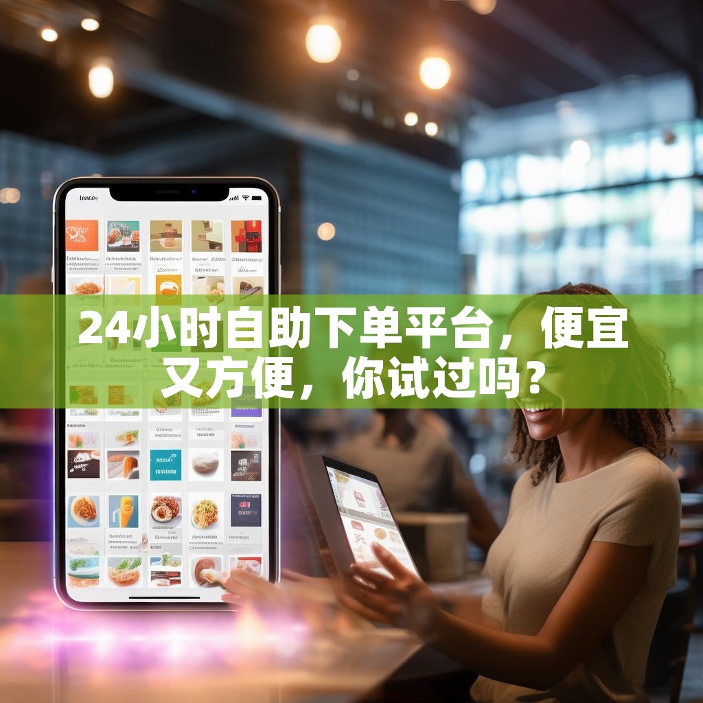 24小时自助下单平台，便宜又方便，你试过吗？