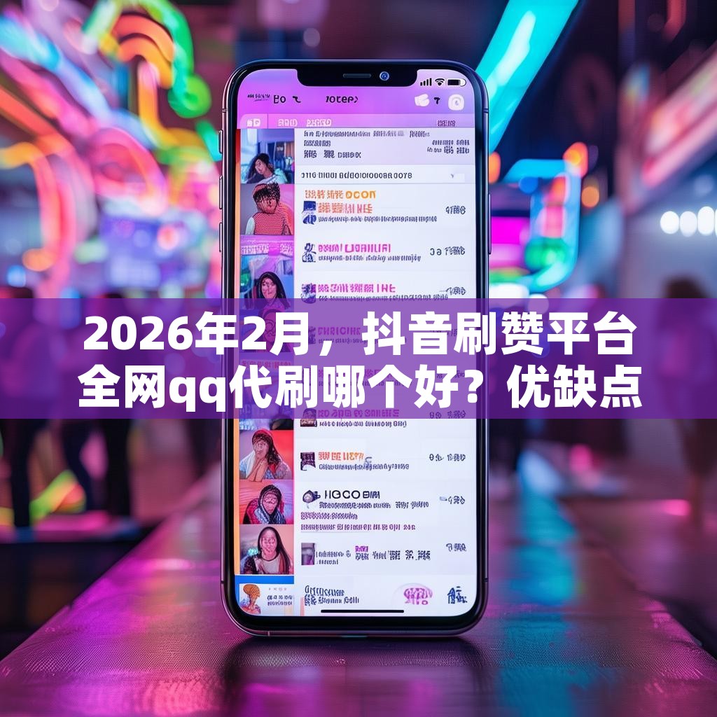 2026年2月，抖音刷赞平台全网qq代刷哪个好？优缺点评价