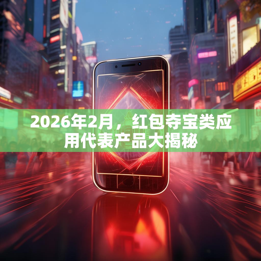 2026年2月,红包夺宝类应用代表产品大揭秘 2026年2月,红包夺宝类应用代表产品大揭秘