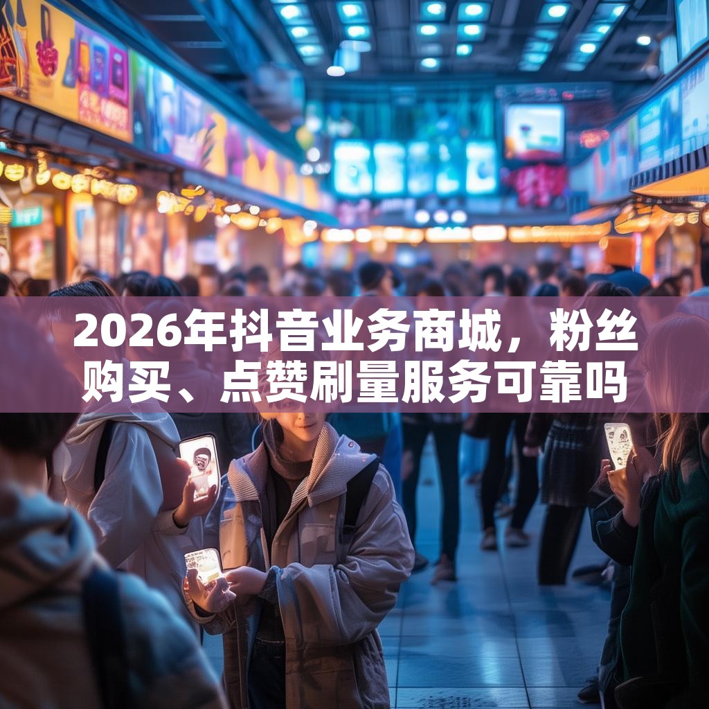 2026年抖音业务商城,粉丝购买、点赞刷量服务可靠吗? 2026年抖音业务商城,粉丝购买、点赞刷量服务可靠吗?