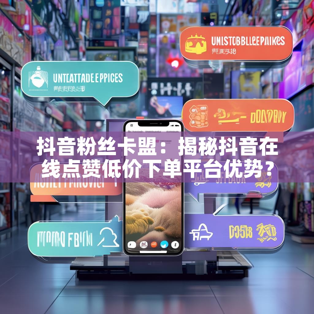 抖音粉丝卡盟：揭秘抖音在线点赞低价下单平台优势？