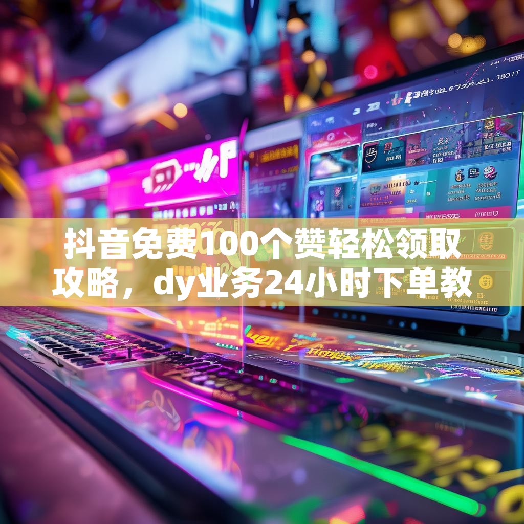 抖音免费100个赞轻松领取攻略，dy业务24小时下单教程揭秘？