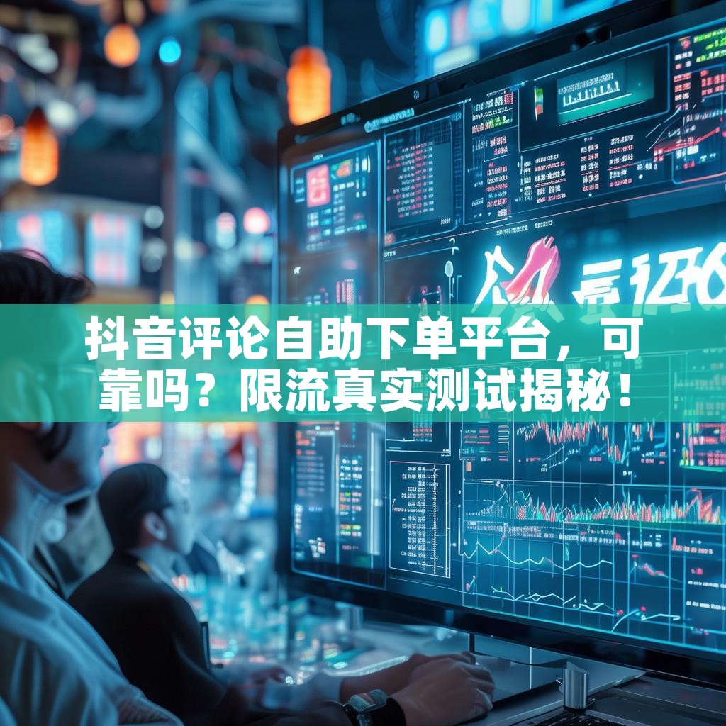 抖音评论自助下单平台，可靠吗？限流真实测试揭秘！