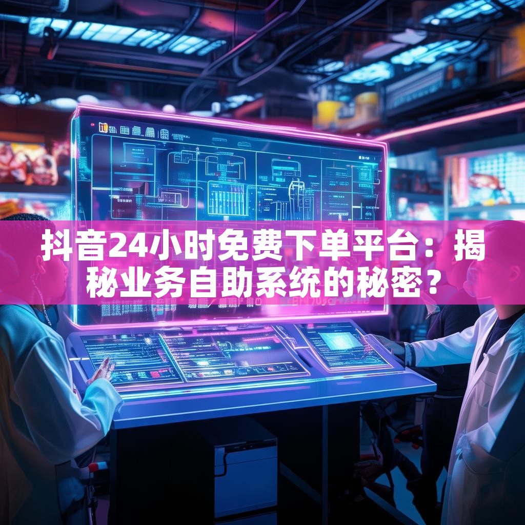 抖音24小时免费下单平台：揭秘业务自助系统的秘密？