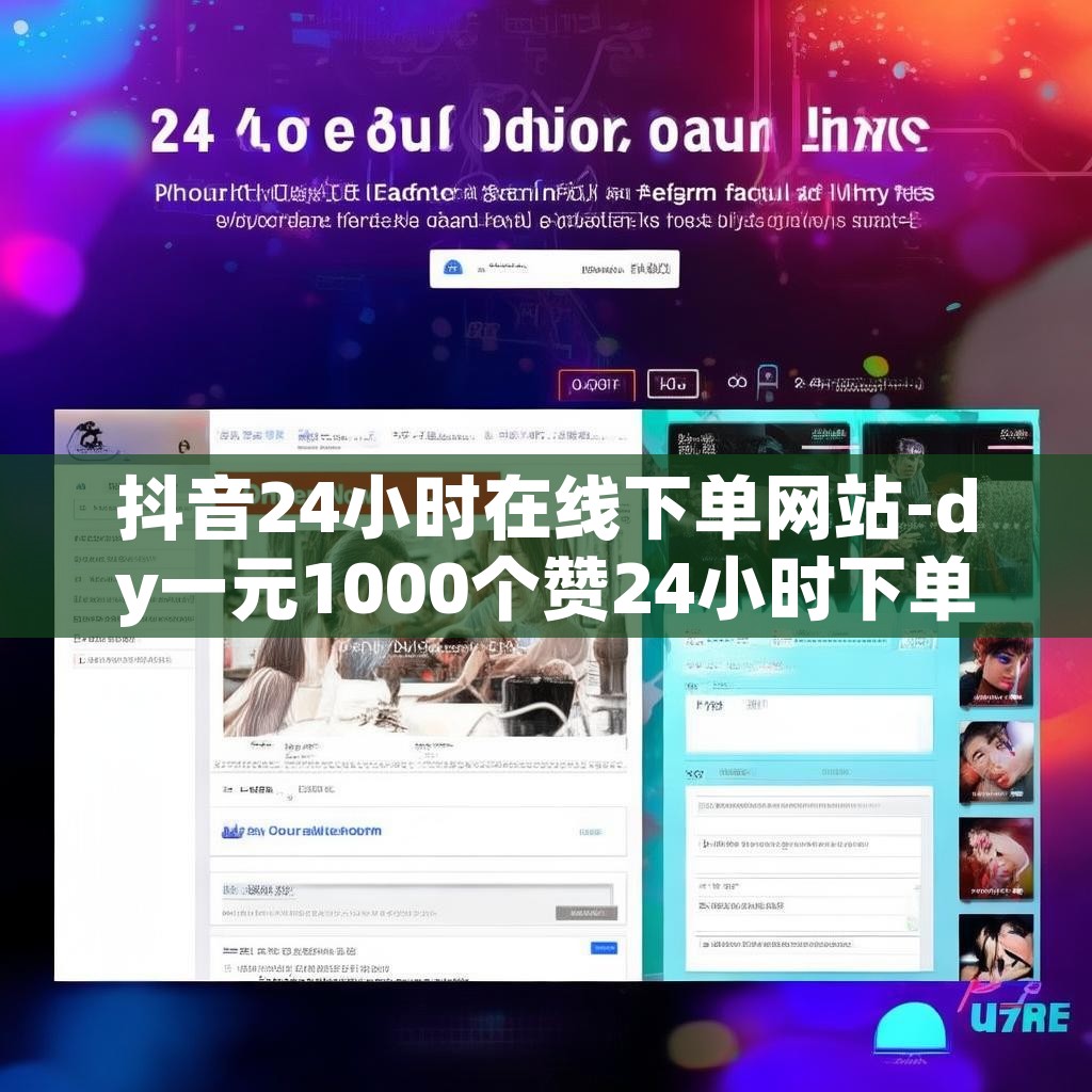 抖音24小时在线下单网站-dy一元1000个赞24小时下单平台