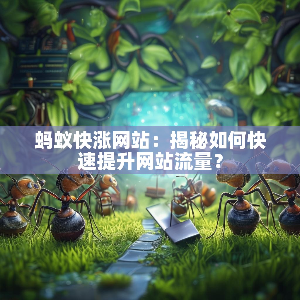 蚂蚁快涨网站:揭秘如何快速提升网站流量? 蚂蚁快涨网站:揭秘如何快速提升网站流量?