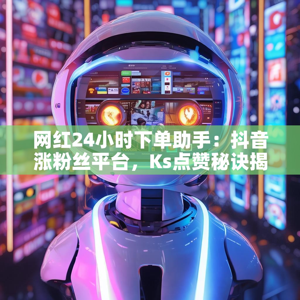 网红24小时下单助手：抖音涨粉丝平台，Ks点赞秘诀揭秘？