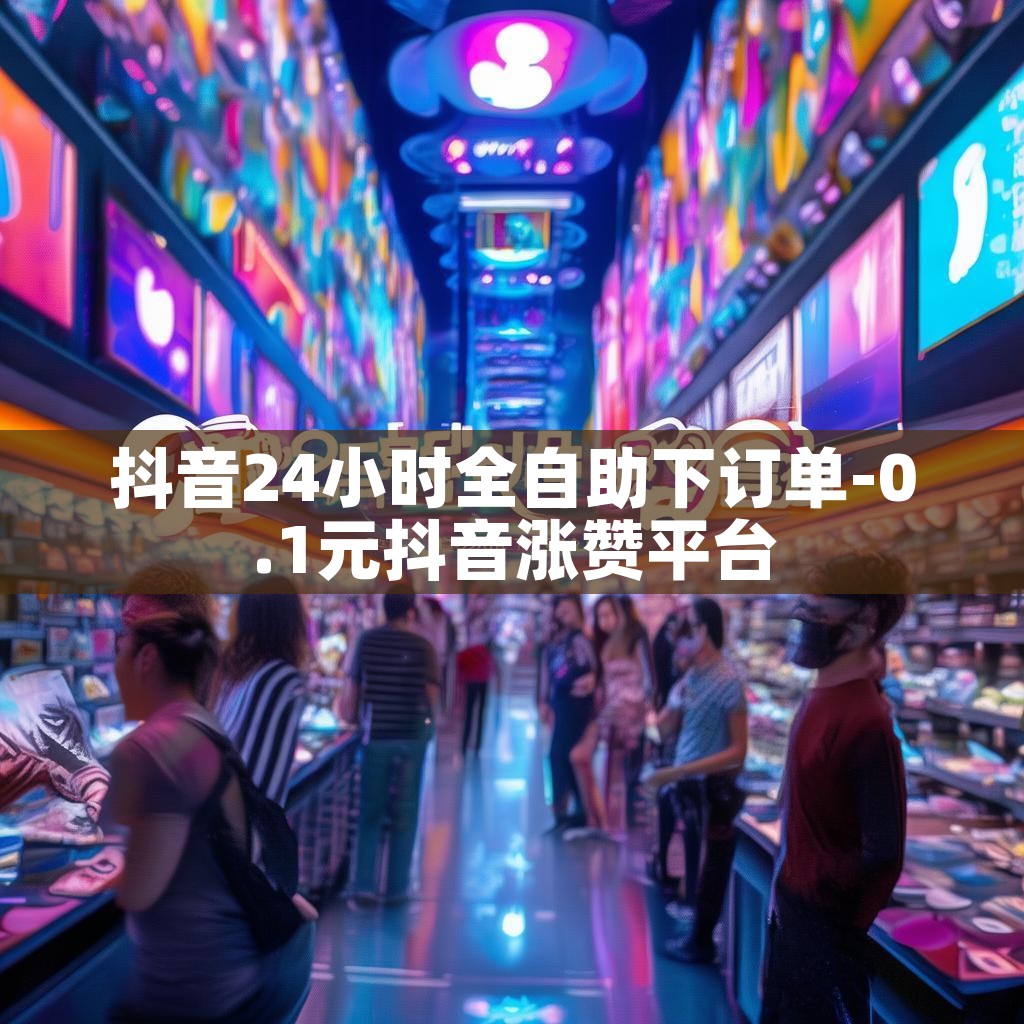 抖音24小时全自助下订单-0.1元抖音涨赞平台