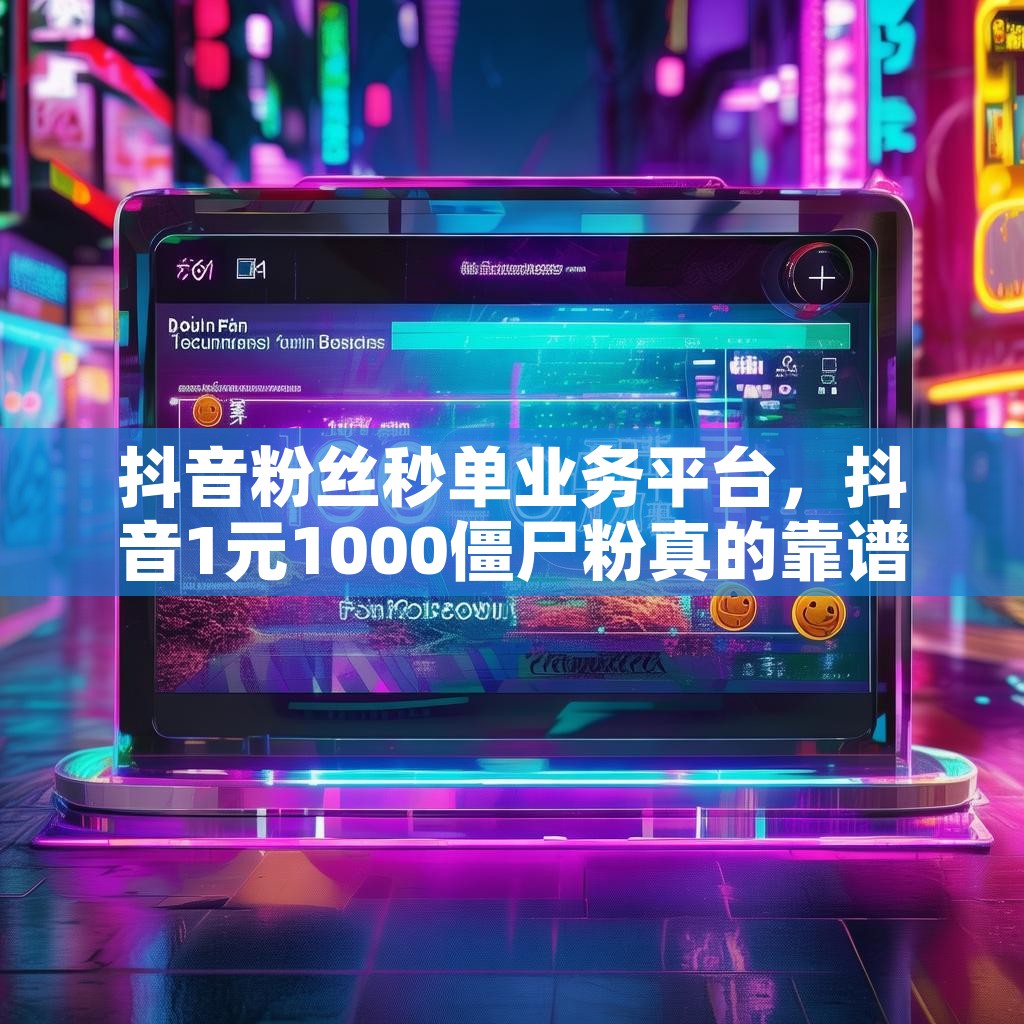 抖音粉丝秒单业务平台，抖音1元1000僵尸粉真的靠谱吗？