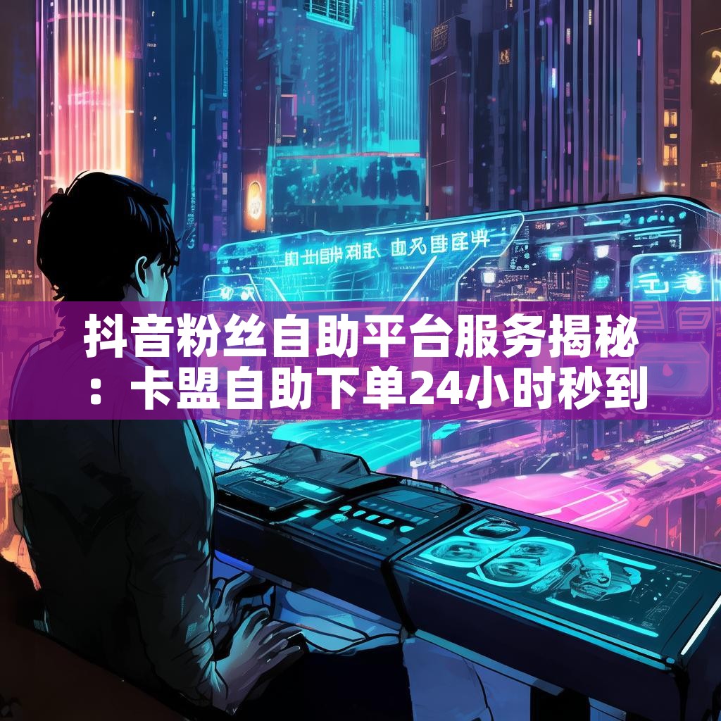 抖音粉丝自助平台服务揭秘：卡盟自助下单24小时秒到账，真的吗？
