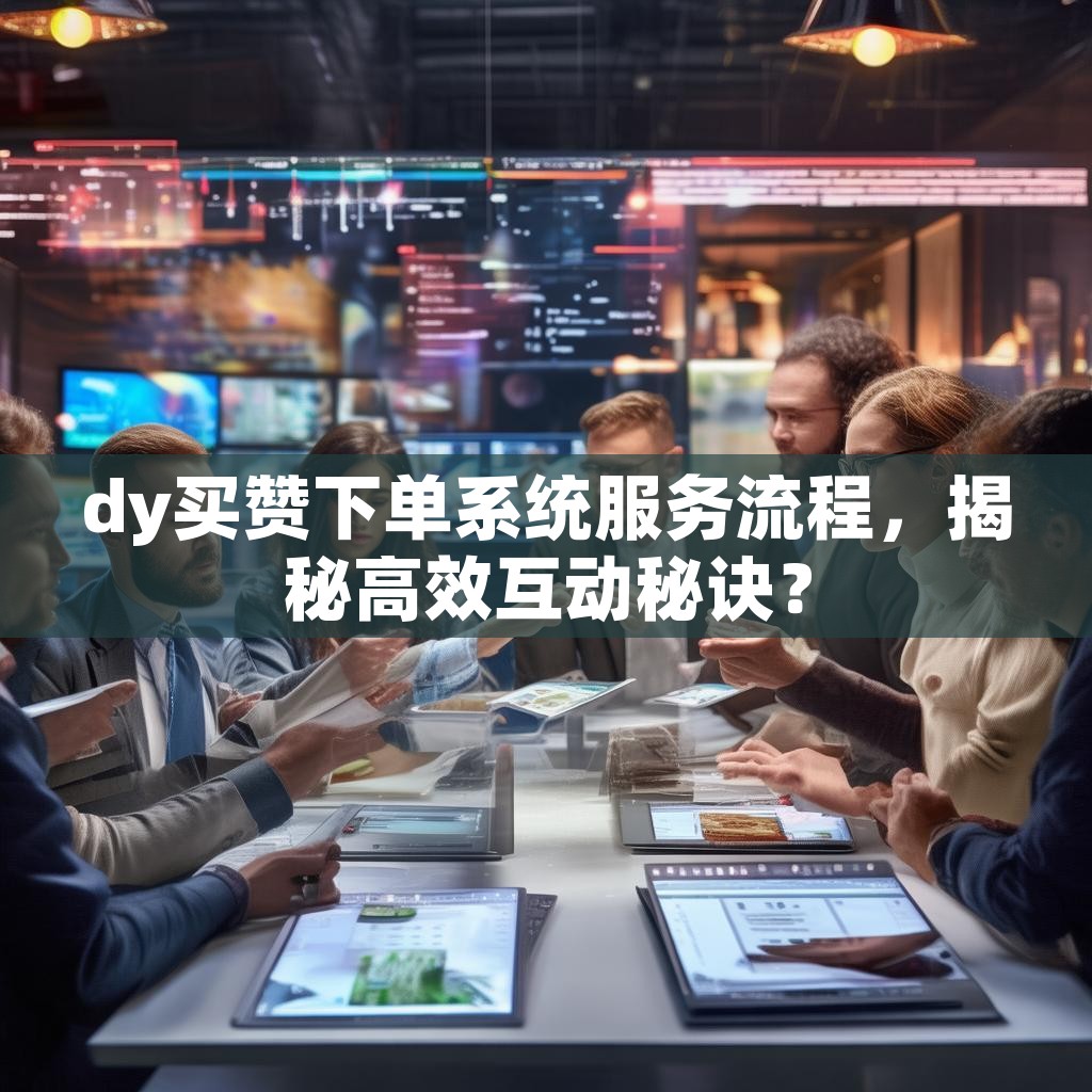 dy买赞下单系统服务流程，揭秘高效互动秘诀？