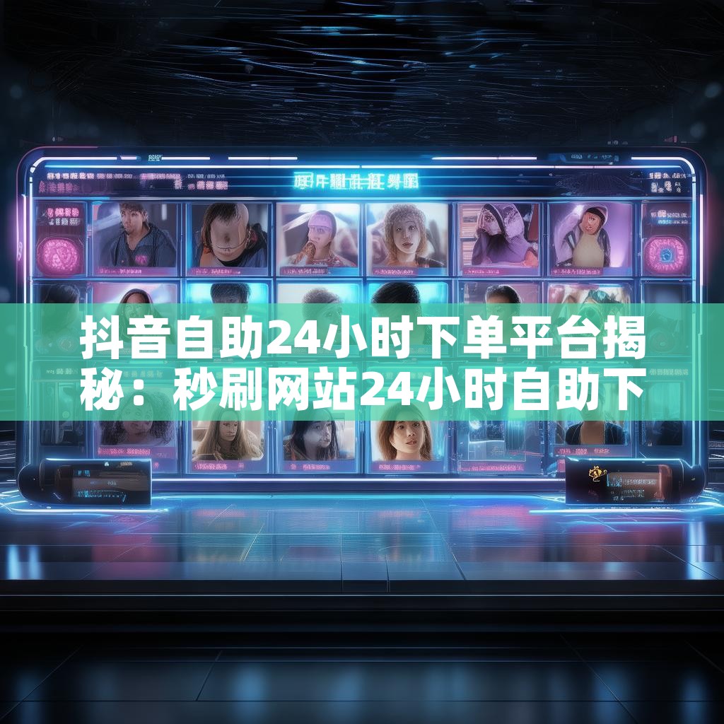 抖音自助24小时下单平台揭秘：秒刷网站24小时自助下单，稳定不掉赞，真的吗？