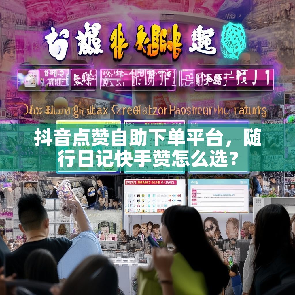 抖音点赞自助下单平台，随行日记快手赞怎么选？