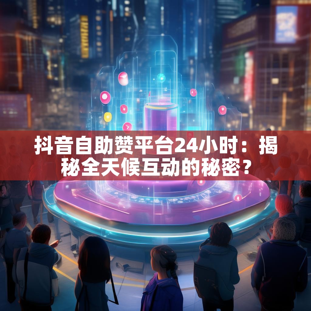 抖音自助赞平台24小时：揭秘全天候互动的秘密？