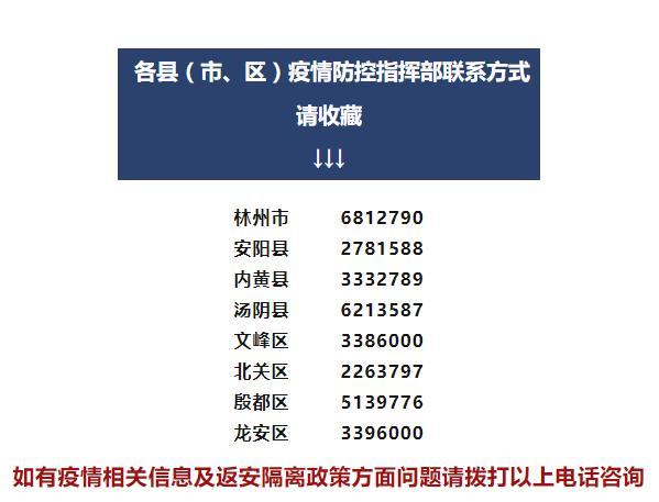 现在去河南安阳会被隔离吗？返乡政策及相关要求介绍